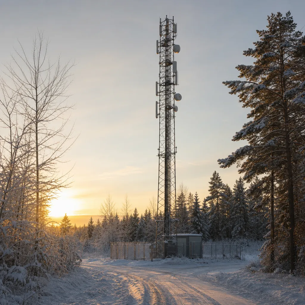 Sveriges täckningskarta med 5G- och 4G-områden markerade