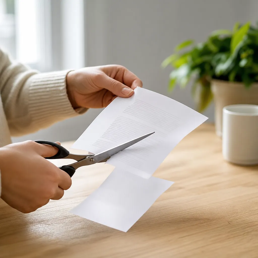 Person som fritt byter mobilabonnemang utan bindningstid